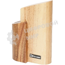 Набор ножей кухонных Rondell Dual RD-1943 компл.: 6 предм. с подставкой черный подар. коробка