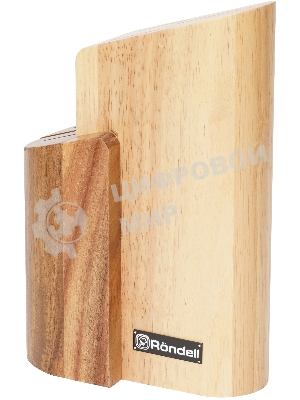 Набор ножей кухонных Rondell Dual RD-1943 компл.: 6 предм. с подставкой черный подар. коробка