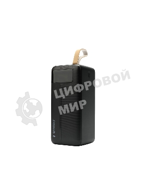 Портативный аккумулятор Gembird GPB-50Q, 50000мА·ч, QC/PD, дисплей, черный