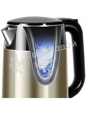 Чайник электрический Redmond RK-M1582 1.7л. 1800Вт золотистый/черный (корпус: нержавеющая сталь)