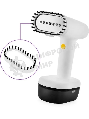 Отпариватель Kitfort КТ-9145 белый/черный, 1800 Вт, 20±5 г/мин, 260 мл