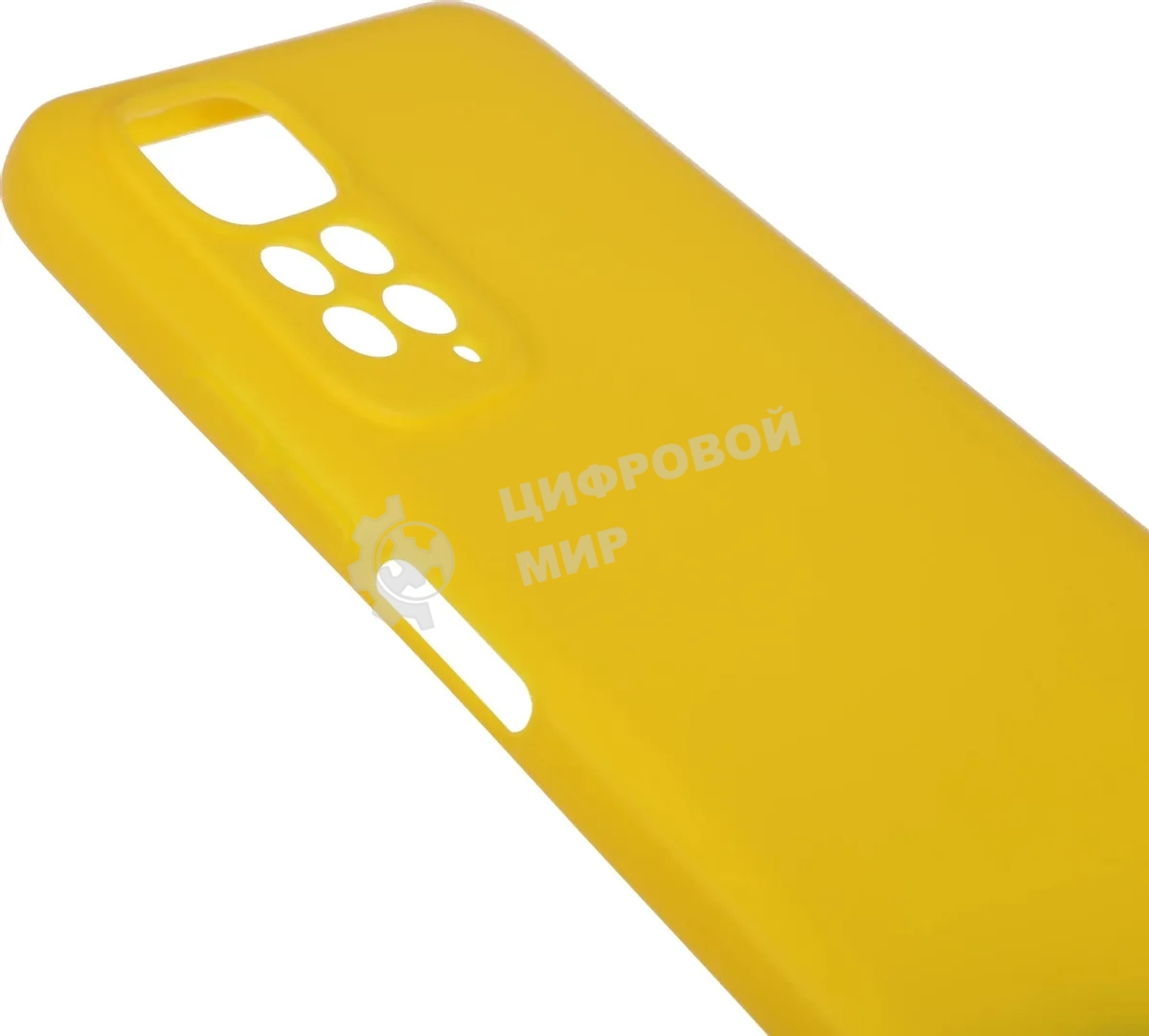 Чехол (клип-кейс) DF xiCase-61 для Xiaomi Redmi Note 11/11s желтый