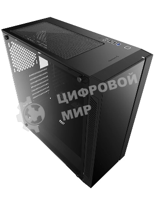 Компьютерный корпус MidiTower Deepcool MATREXX 55 V3 без БП, бок.окно, черный, EATX (DP-ATX-MATREXX55V3)
