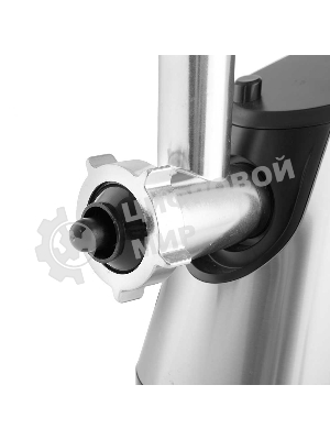 Мясорубка электрическая DELTA LUX DE-600M черный, 3000 Вт, 2.5 кг/мин, реверс, защита от перегрузки, насадки - 6