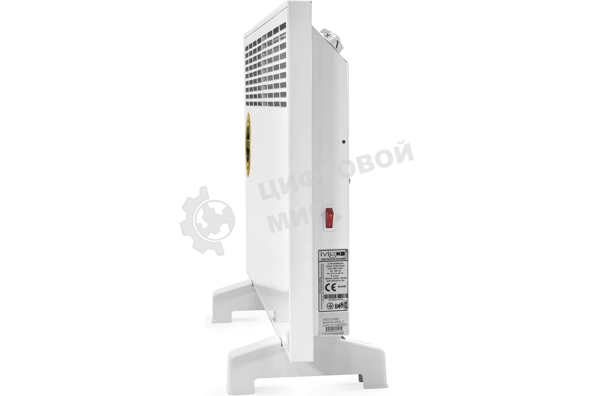 Конвектор электрический iVigo EPK4590M25 2500 Вт белый