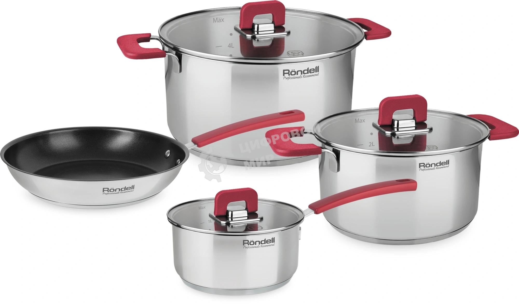 Набор посуды Rondell Savvy RDS-2012 7 предметов