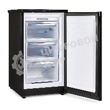 Морозильная камера Бирюса B412 черный, 80л, 3 ящика