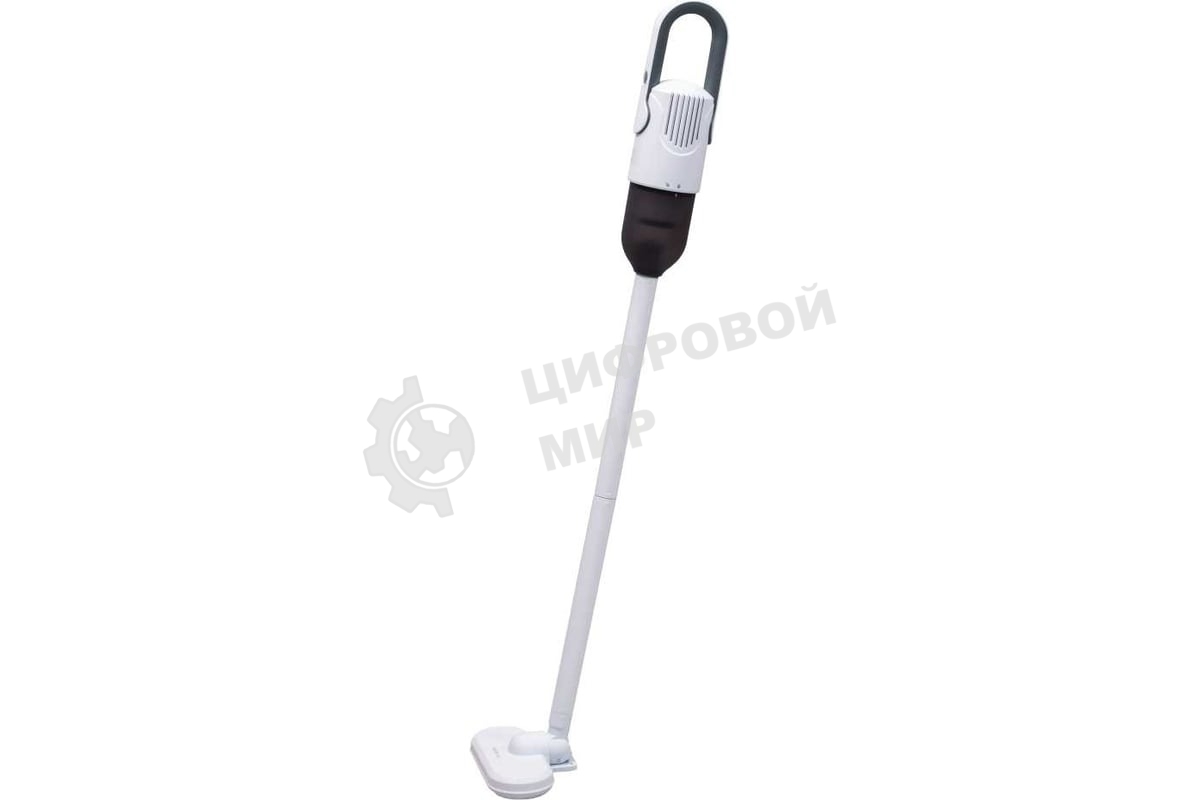 Пылесос вертикальный TENDENZA TZ-VС-305 белый, питание от аккумулятора, 80 Вт, уборка сухая, пылесборник 0,5 л