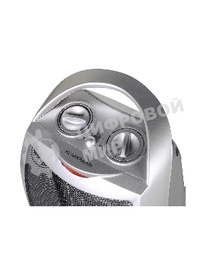 Тепловентилятор EUROLUX ТВК-EU-2, серый, 1800 Вт, 22 м2, термостат, 3 режима 67/2/7