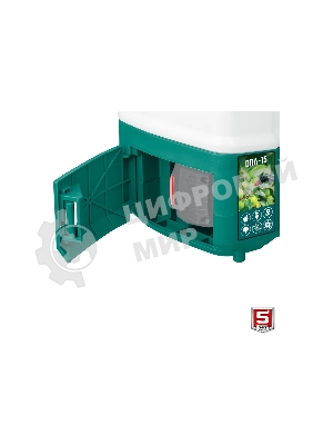 Опрыскиватель ЗУБР 15 л бак, 1 АКБ (4Ач), 5 кг  аккумуляторный, Li-Ion 18В