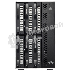 Сетевое хранилище TerraMaster D6-320 DAS tower/JBOD,RAID0,1/up to 2 SATA(3,5' or 2,5')/1xUSB3.2 Type-C gen2/1xPS/1YW