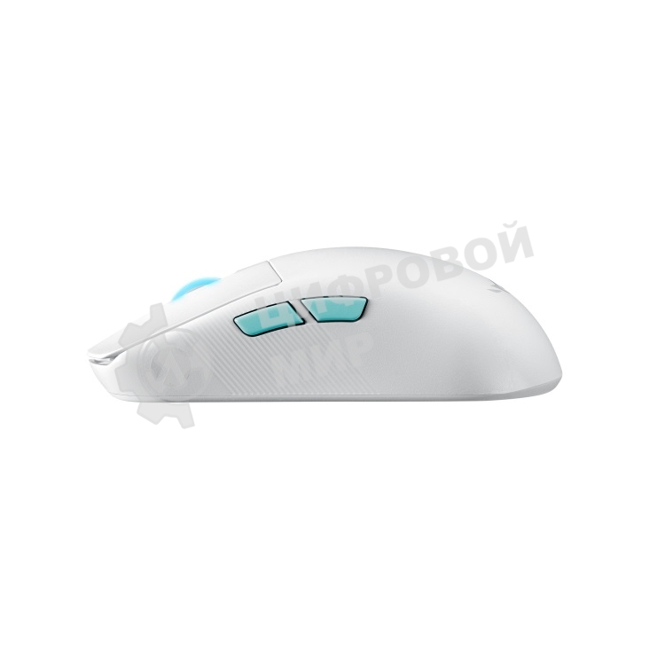 Мышь беспроводная/проводная ASUS ROG Harpe Ace Aim Lab Edition белый, 36000 dpi, радиоканал, Bluetooth, USB, кнопки - 5