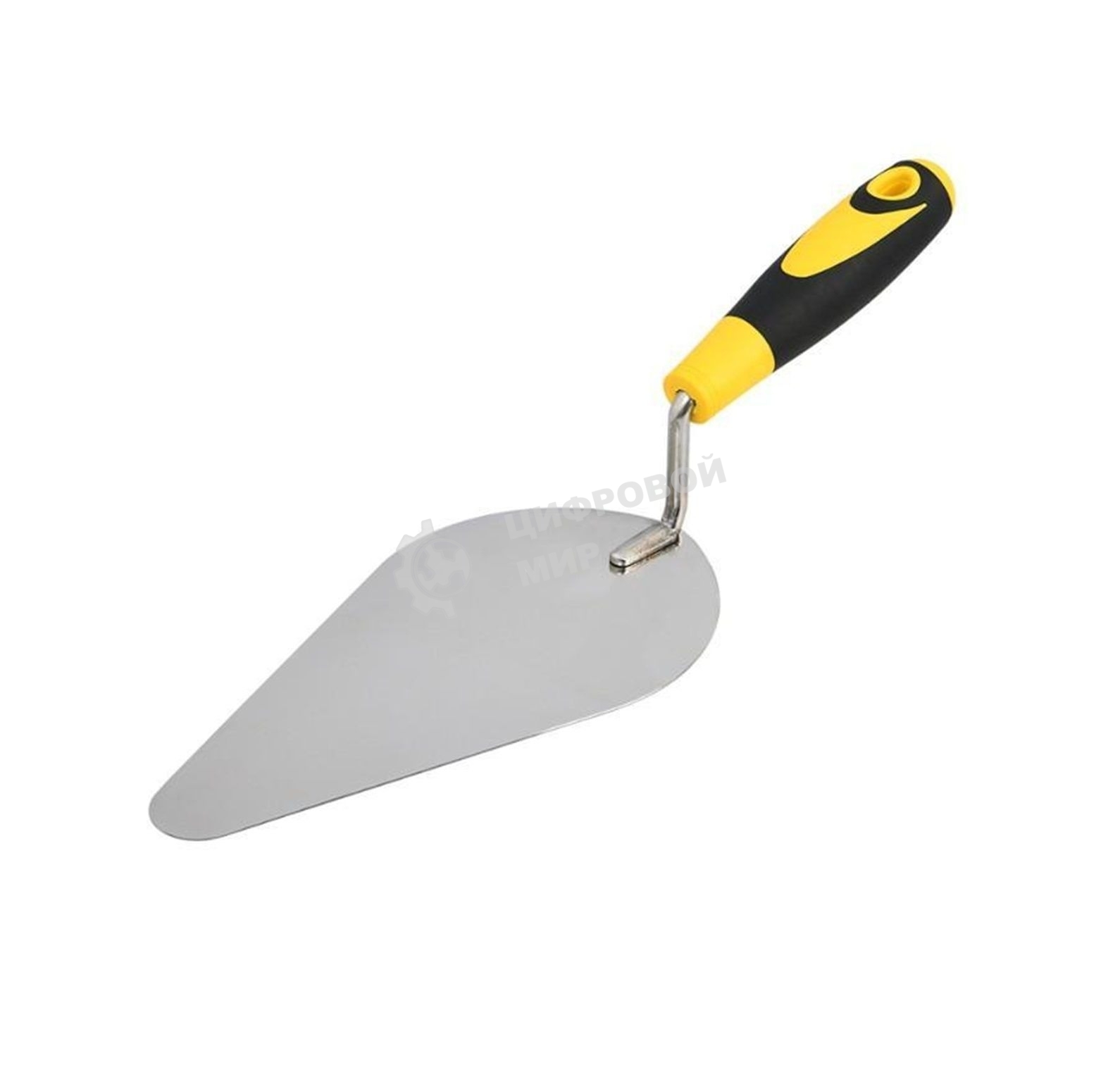 Кельма (мастерок) Deli DL509219 нержавеющая сталь, длина рабочей части 225мм, форма 