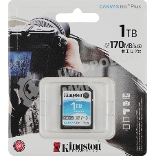 Флеш карта Kingston 1Tb SDXC Canvas Go Plus 170R C10 UHS-I U3 V30/Kingston 1Tb SDXC Canvas Go Plus 170R C10 UHS-I U3 V30