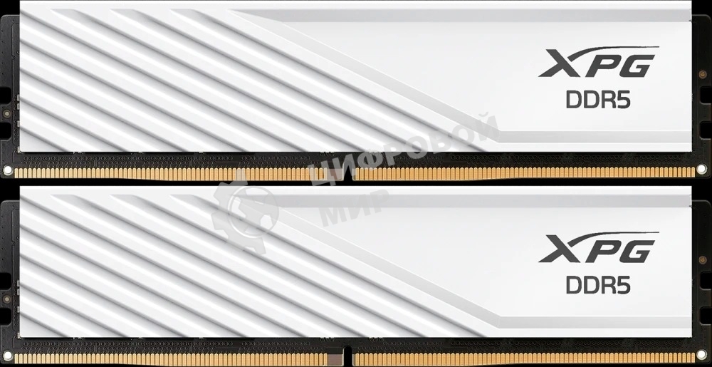 Оперативная память XPG Lancer Blade, DDR5, 32GB (2x16GB), 6000MHz, CL34, DIMM, с радиаторами, белый