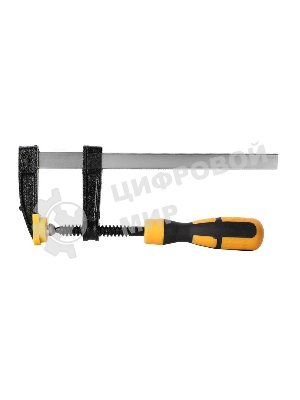 Струбцина F-образная Deli DL110515 150x50 мм, макс. усилие зажима 1000N, резьба 9,5мм