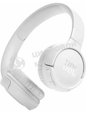 Беспроводные/проводные наушники JBL Tune 720BT белый, полноразмерные, Bluetooth 5.3 + проводной, до 76 ч