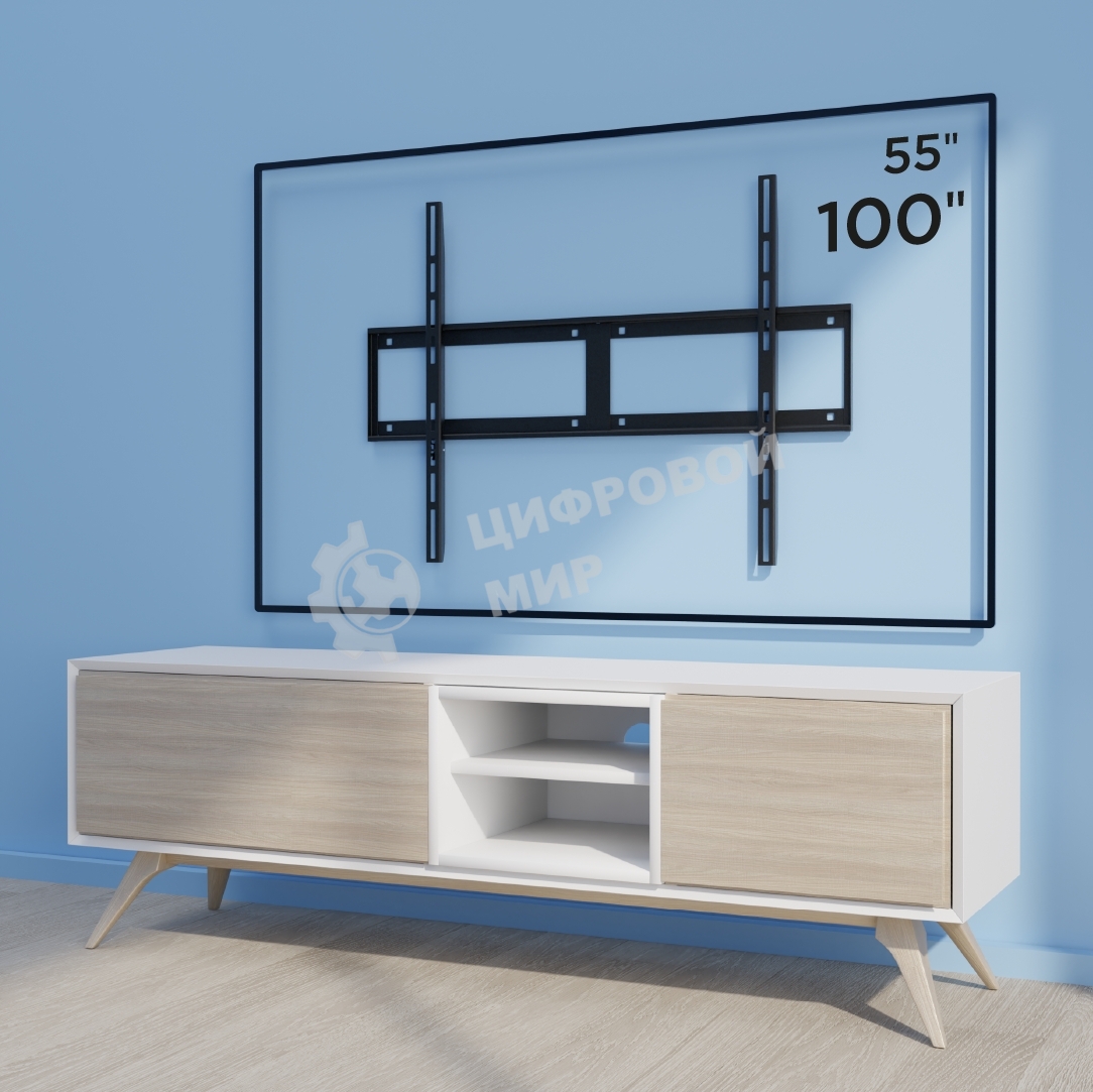 Кронштейн для телевизора Holder LCD-F8601-B черный 55