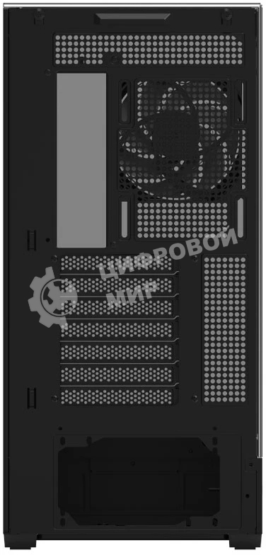 Компьютерный корпус ZALMAN P40 Prism, ATX, черный, WINDOW, 2x3.5