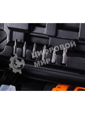 Дрель-шуруповерт Вихрь ДА-16Л-2КА, 16 В, 1,5 Ач, 32 Нм, щеточный