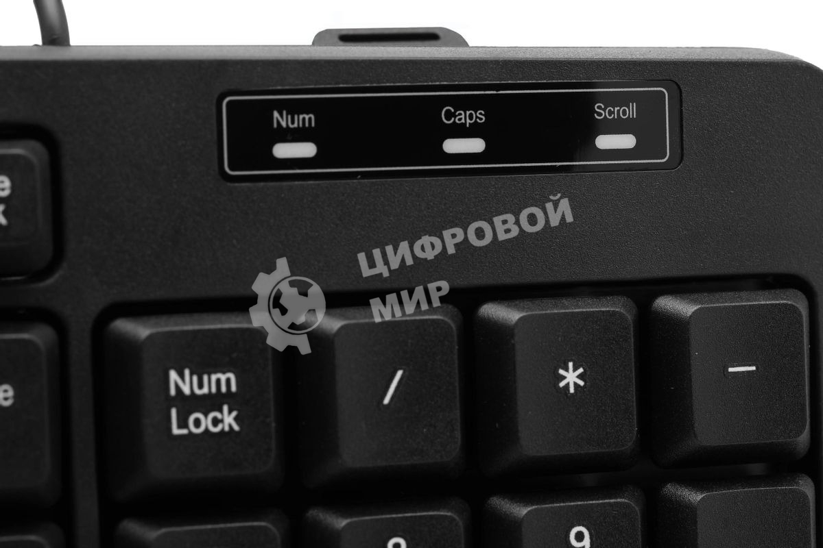 Клавиатура проводная Defender Concept HB-164, USB, черный