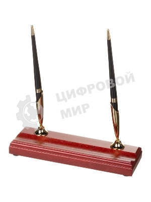 Настольный набор Good Sunrise M6C-25A (6 предметов) фактура красное дерево, материал дерево, бордовый/черный