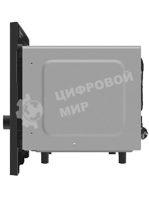 Микроволновая печь встраиваемая Meferi MMO6025BK POWER чёрный, 25 л, 1450 Вт, переключатели - кнопки/поворотный механизм