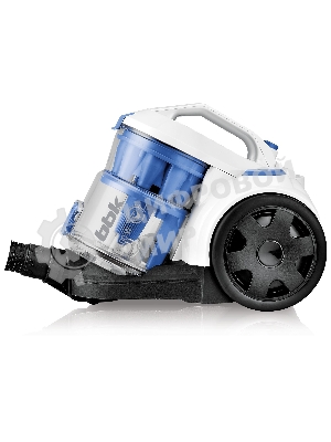 Пылесос BBK BV1501 белый/синий, 300/1600 Вт, уборка сухая, пылесборник контейнер 2 л