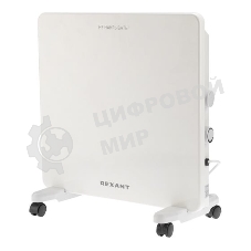 Конвектор электрический Rexant белый, 1000 Вт, 15 м2, механический термостат