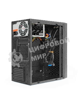 Компьютерный корпус Minitower ExeGate BAA-113U-UNS450 (mATX, БП UNS450 с вент. 12см, 2хUSB+1хUSB 3.0, аудио, черный)