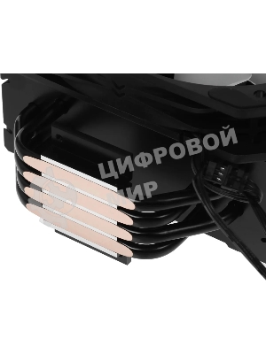 Устройство охлаждения(кулер) Accord ACC-YX4P13 ARGb Soc-AM5/AM4/1200/1700/1851 черный 4-pin 36.5dB Al+Cu 220W 740gr brown box