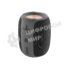 Колонка беспроводная QUMO BatteryBeats BT5.0 5Вт IP64 FM SD USB AUX подсветка 1500мА·ч черный