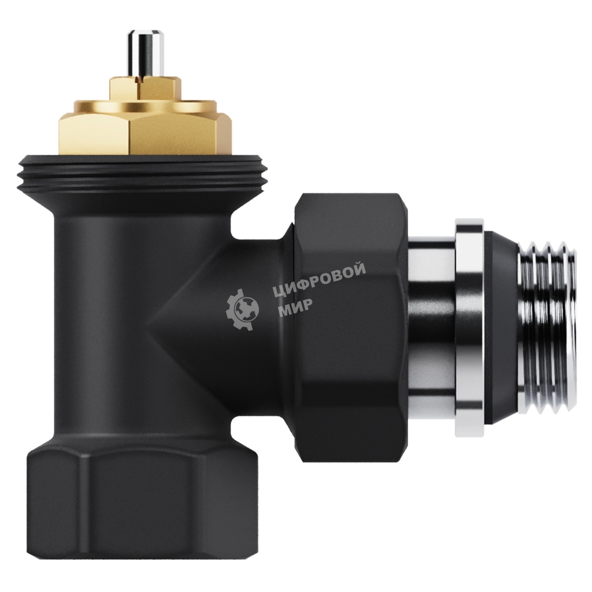 Набор термостатический угловой Royal Thermo Design 1/2