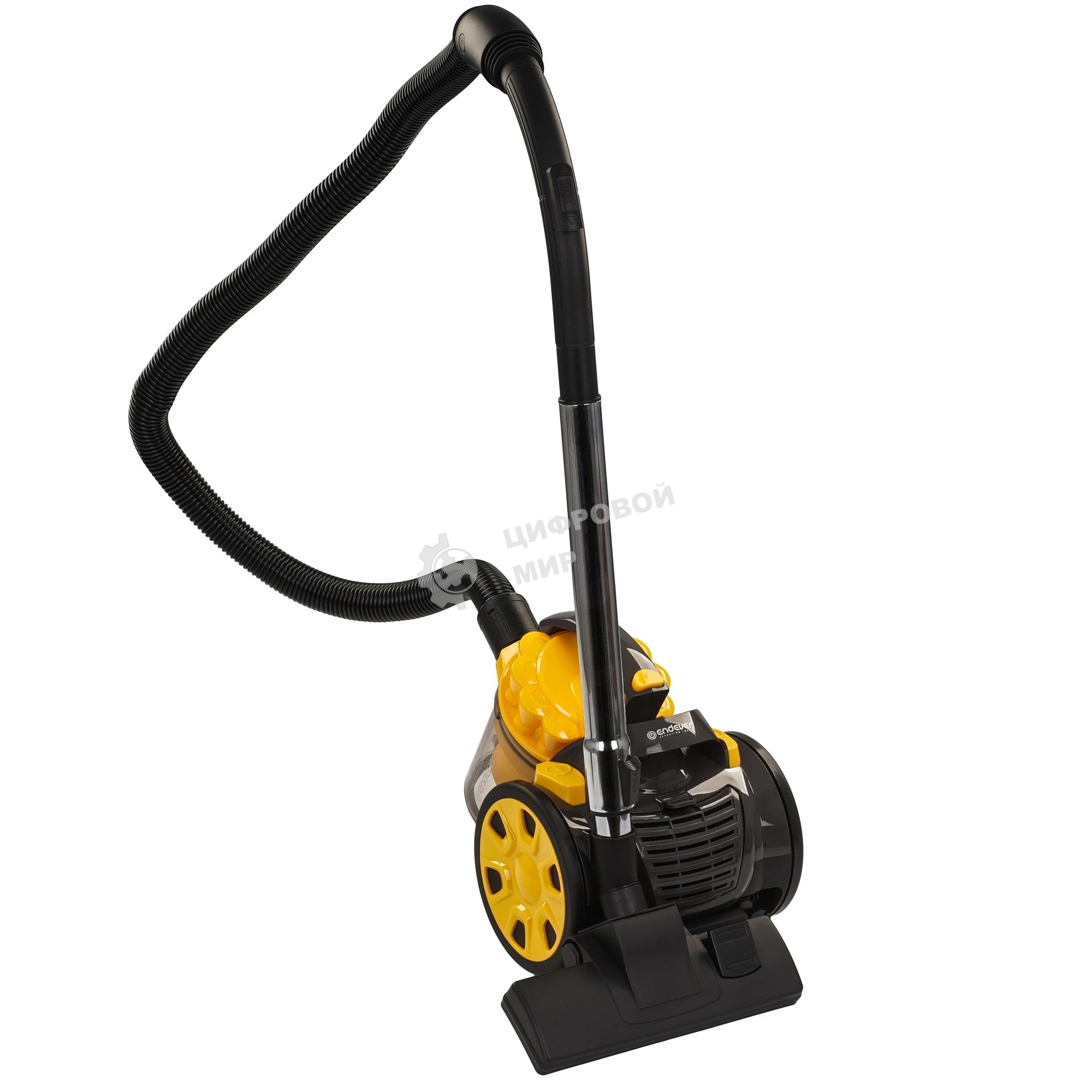 Пылесос Endever SkyClean VC-640 желтый/серый, 380/2200 Вт, уборка сухая, пылесборник контейнер 2.5 л