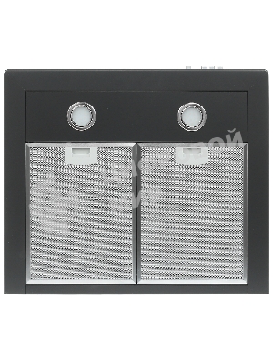 Вытяжка каминная Elikor Квадра 60П-430-К3Д черный, 59 см, 430 куб. м/ч, 56 дБ