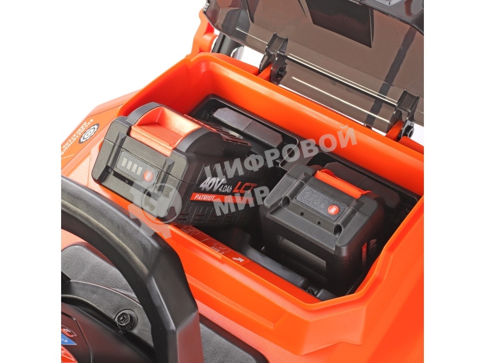 Снегоуборщик аккумуляторный PATRIOT PE 4542 LCT 40V + 2 АКБ 4Ah + З\У в комплекте