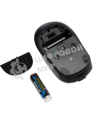 Мышь беспроводная A4Tech Fstyler FB12 белый/черный, 1200 dpi, радиоканал, Bluetooth, USB, кнопки - 3