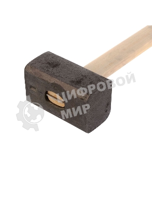 Кувалда Сибртех 8000 г, кованая головка, деревянная рукоятка 750 мм