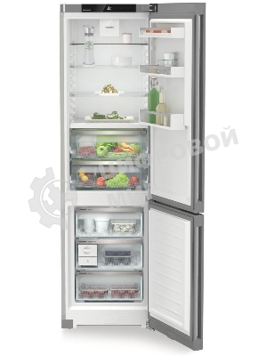 Холодильник Liebherr CBNsfc 57vi-22 001 серебристый двухкамерный 255/94л морозилка снизу