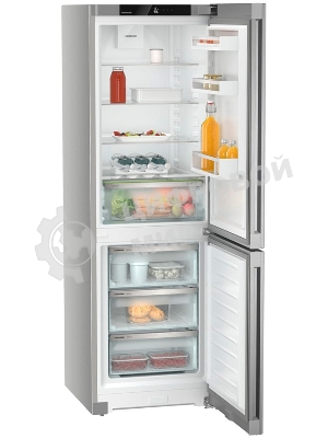 Холодильник Liebherr CNSFD 5203-22 001 серебристый двухкамерный 225/94 л морозилка снизу