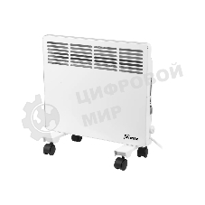 Конвектор электрический MTX КМ-1000.1 белый, 1000 Вт, 15 м2, термостат