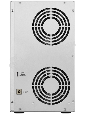 Сетевое хранилище TerraMaster D6-320 DAS tower/JBOD,RAID0,1/up to 2 SATA(3,5' or 2,5')/1xUSB3.2 Type-C gen2/1xPS/1YW