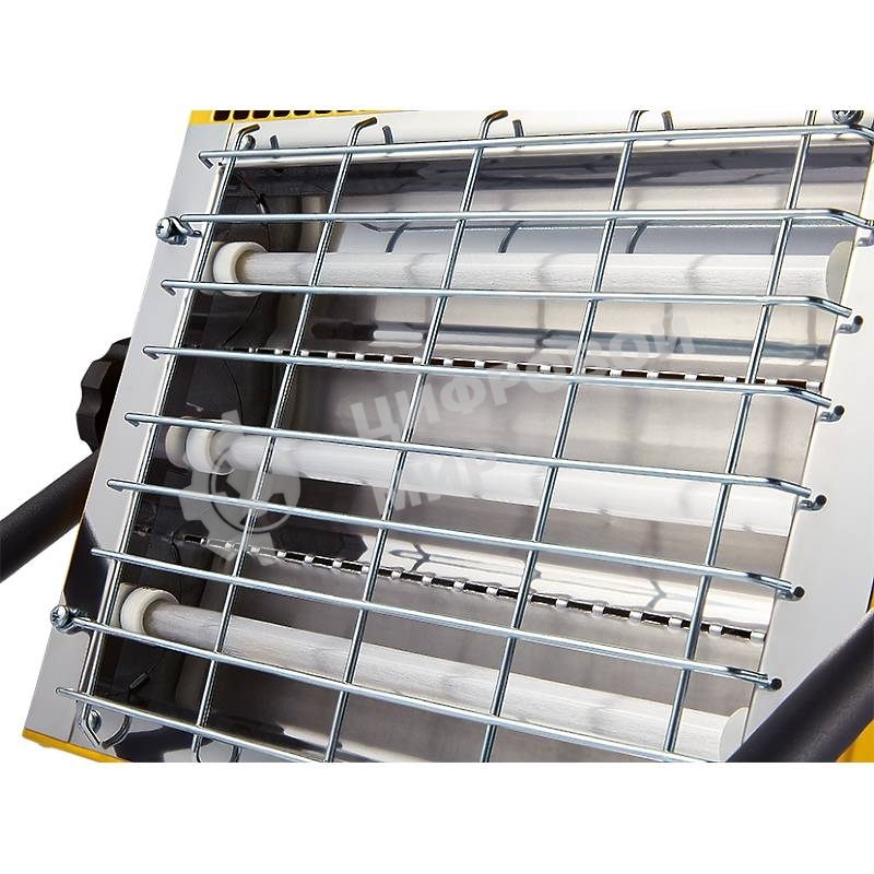 Обогреватель инфракрасный Ballu BIH-LM-1.5-R желтый, кварцевый, 1500 Вт, 25 м2