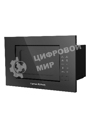 Микроволновая печь встраиваемая Zigmund & Shtain BMO 23 B черный, 20 л, 700 Вт, переключатели - сенсор