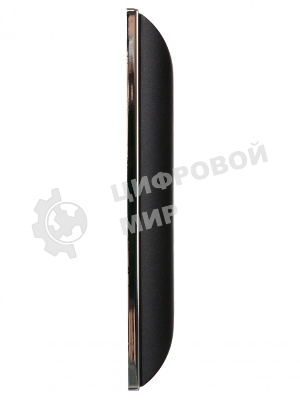 Рамка 2-местная IEK BRITE РУ-2-Бр DECOR 3D-форма черный/хром