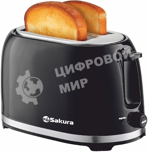 Тостер Sakura SA-7610BK 850 Вт, черный