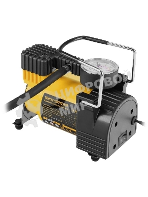 Компрессор автомобильный Denzel DС-20, 12 В, 10 атм., 35 л/мин