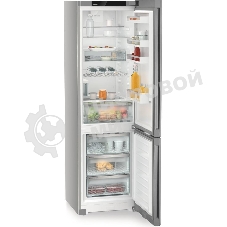 Холодильник Liebherr CNsfc 574i-22 001 серебристый двухкамерный 264/92л морозилка снизу