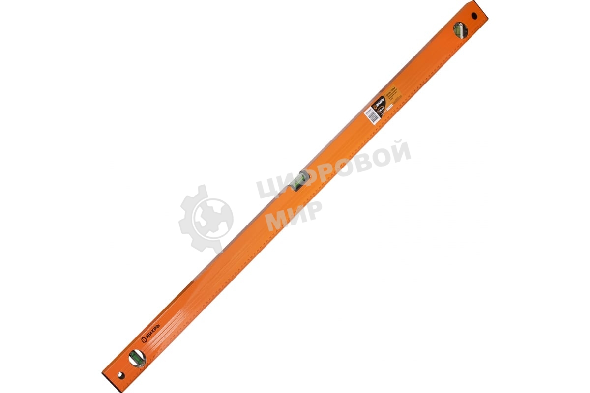 Уровень алюминиевый 1200мм фрезерованный 3 глазка Вихрь