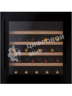 Винный шкаф LEX LWD6036BL черный, 92 л, 1 отсек, 36 бут.